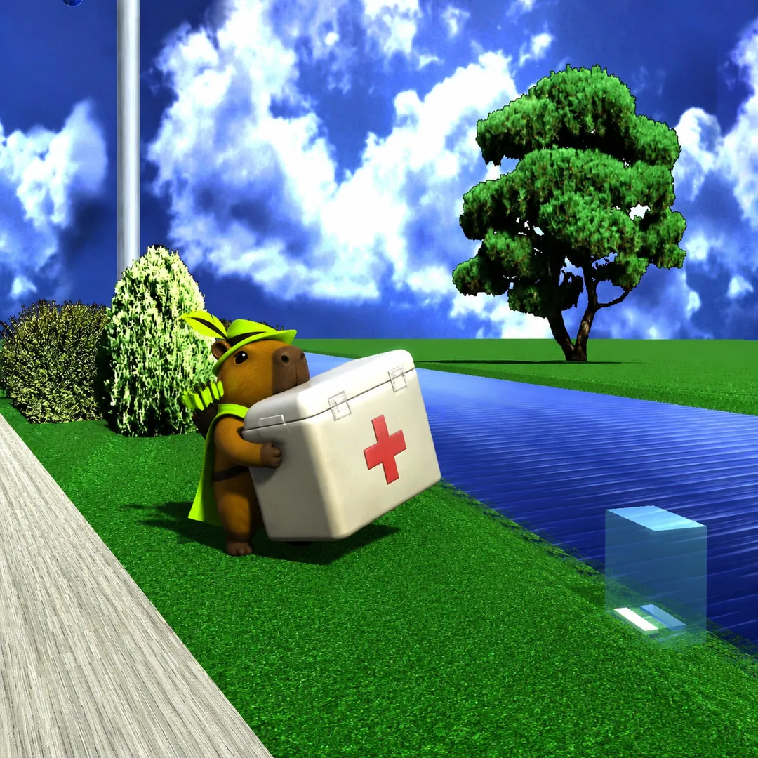 Capyhood out in the world